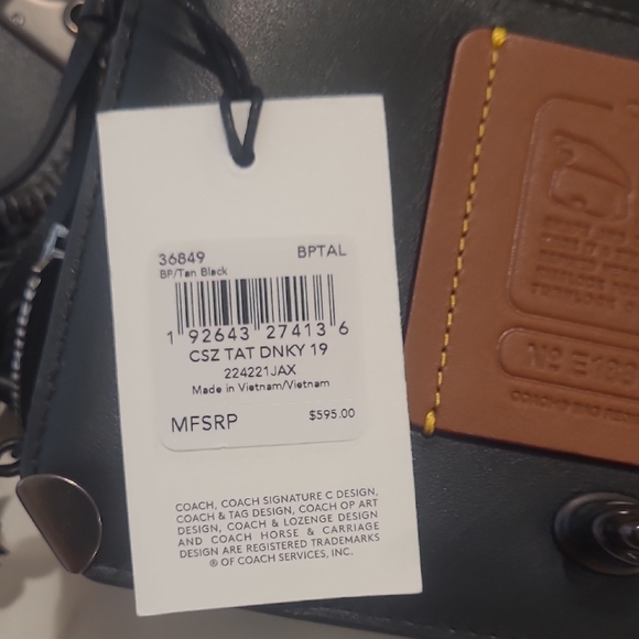 Coach Chelsea Champlain Tattoo Dinky 19 - Picture 6 of 9